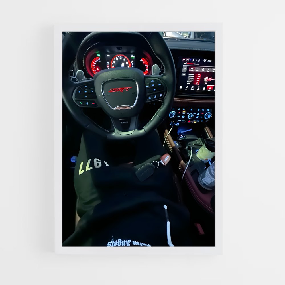Poster Drift Master – affiche Dodge (vue 3)